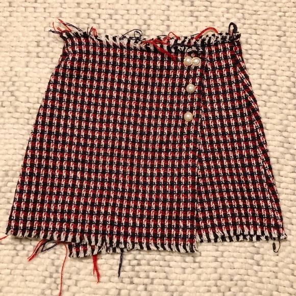 Storets Helen Tweed Wrap Skirt - Picture 2 of 10